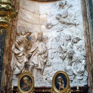 Sant'Agnese in Agone - Altar des Hl. Alessio