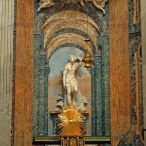 Sant'Agnese in Agone - Altar des Hl. Sebastian