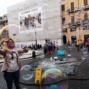 Piazza Navona Seifenblasen