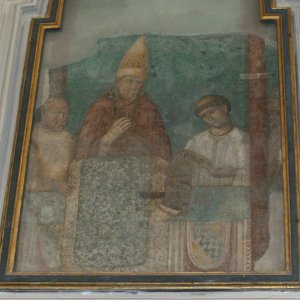 Fresko Papst Benedikt VIII., Lateransbasilika