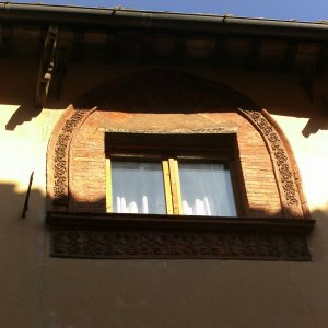 Fenster der Fornarina