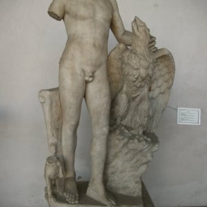 Ganymed und der Adler