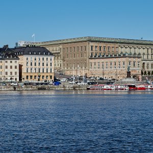 Stockholm am Fährterminal