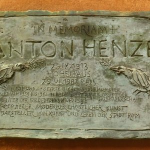 Gedenktafel Anton Henze