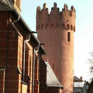 Der Rote Turm - der letzte erhaltene Turm der ehemaligen Stadtbefestigung