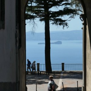 Montefiascone - Blick zum See