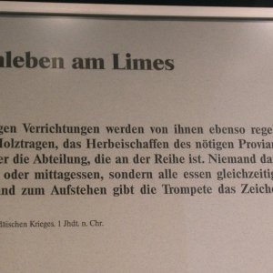 Soldatenleben am Limes