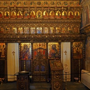Ikonostase im Kloster Stavropoleos