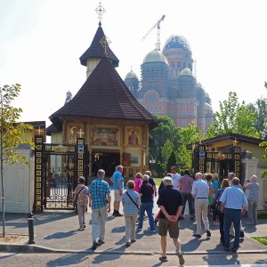 Kapelle vor der Kathedrale der Erlösung des rumänischen Volkes