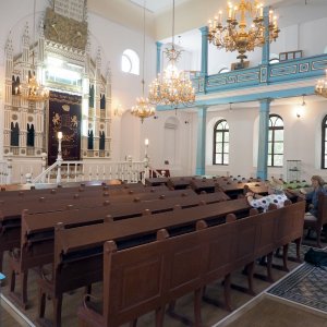 Innenraum der Synagoge von Tulcea