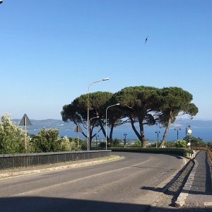 Blick auf den Lago di Bolsena von San Lorenzo Nuovo aus