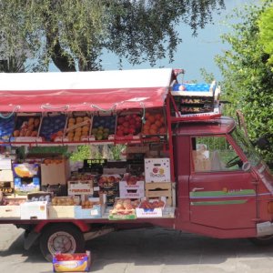 Markttag auf der Insel