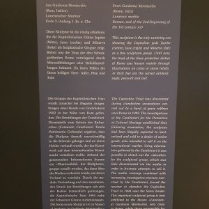 Kapitolinische Trias - KHM Wien 2018