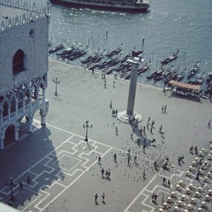 "Kreuzfahrtschiff" in Venedig 1964