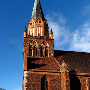 Marienkirche in Trzebiatów (deutsch Treptow an der Rega)