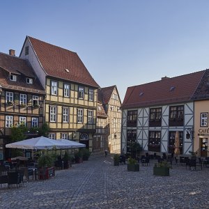Quedlinburg Platz am Schlossberg