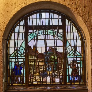 Quedlinburg Fenster Sparkasse