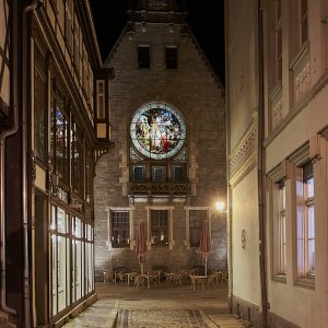 Quedlinburg Fenster Rathaus