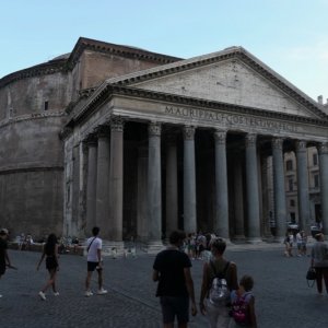 Pantheon am frühen Abend