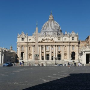 San Pietro am Morgen