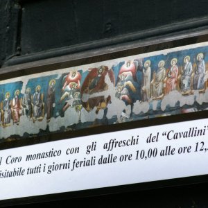 Hinweis Cavallini-Fresken