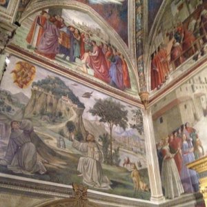 Cappella Sassetti, S. Trinità, Florenz
