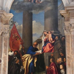 Die Pesaromadonna von Titian