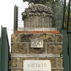 Eingang Villa Madama
