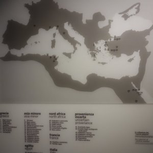 Antiken Steinbrüche um den Mittelmer, Kleinasien und Nord Africa