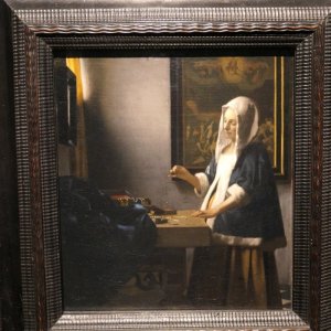 Vermeer - Frau mit Waage