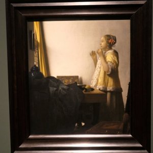 Vermeer - Junge Dame mit Perlenhalsband