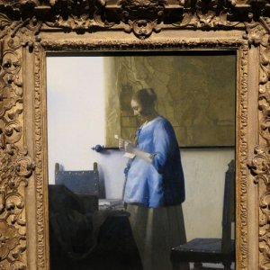 Vermeer - Briefleserin in Blau