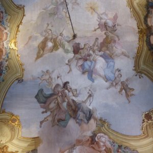 Giambattista Tiepolo - Decke in der Ca´ Rezzonico