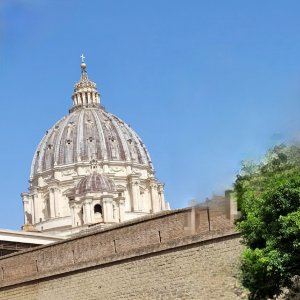 Pause mit Blick auf San Pietro