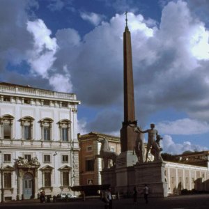 Dioskurenbrunnen auf der Piazza Quirinale