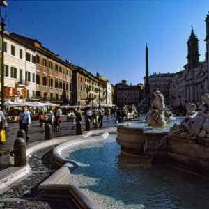Neptunbrunnen und Piazza Navona