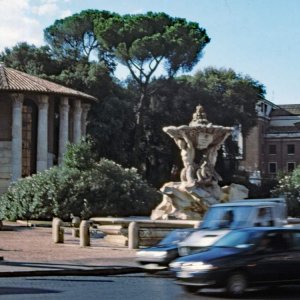 Tempel des Hercules Victor am Forum Boarium