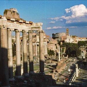 Tempel des Saturn auf dem Forum Romanum