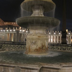 Petersplatz am Abend