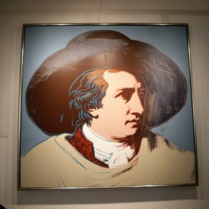 Goethe von Andy Warhol - Original
