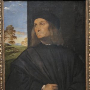 Tizian: Portrait des Giovanni Bellini