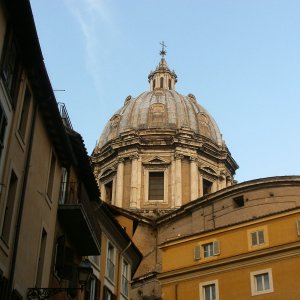 Blick von der Piazza del Biscione