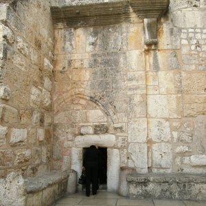 Eingang Geburtskirche Bethlehem