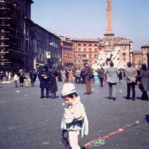 Fasching auf der Piazza Navona