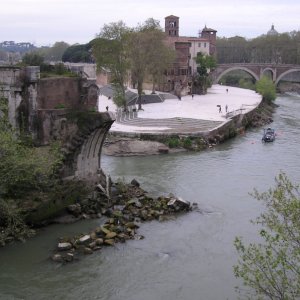 Ponte Rotto und Tiberinsel