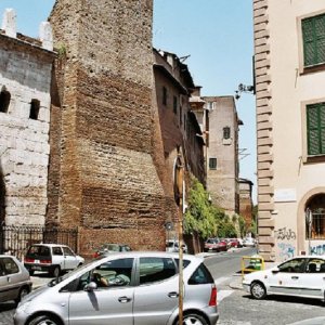 Aurelianische Stadtmauer im Nordosten