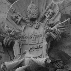 Vierstroemebrunnen Wappen des Stifters