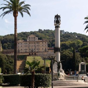 Frascati Blick auf die Villa Aldobrandini (2007)