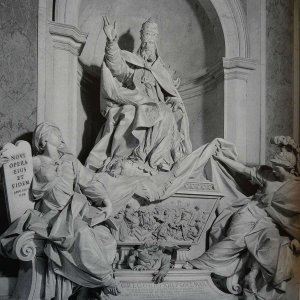 Das Grabmal für Gregor XIII.