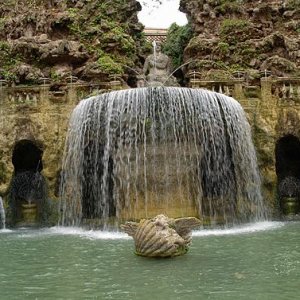 Brunnenpanorama Villa dEste